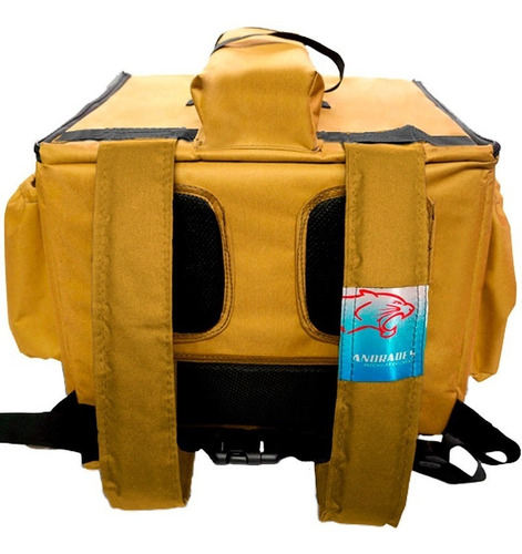 Imagem 4 de 6 de Bolsa Mochila Bag Montável Térmica Pizza Lanche Marmita 42cm
