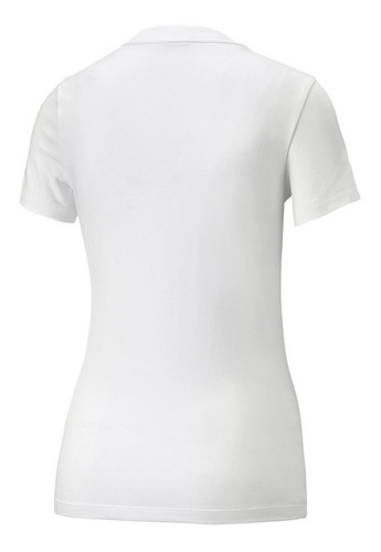 Imagen 2 de 8 de Polera Algodón Puma Summer Squeeze Slim Graphic Blanco Mujer