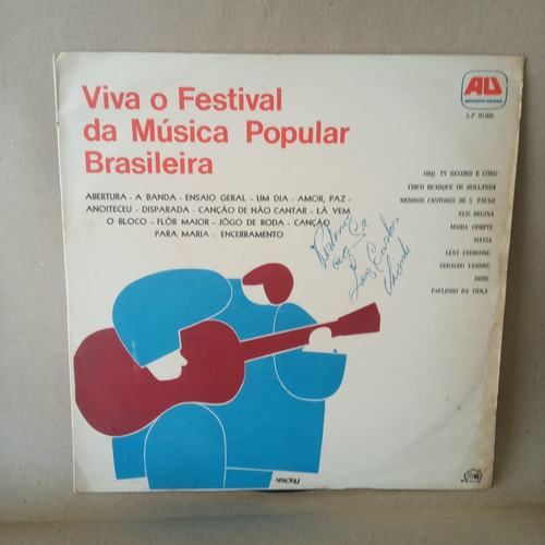 Lp Viva O Festival Da Música Popular Brasileira