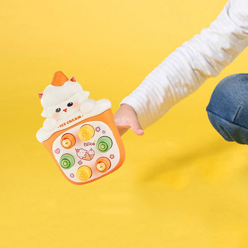 Juego De Estimulación Sensorial Para Helado De Naranjas