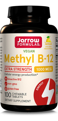 Jarrow Vitamina B12 - 1000 Mcg - U - Unidad a $1871