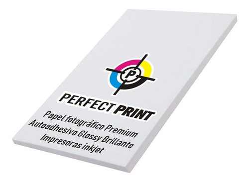 Imagen 1 de 5 de Papel Fotografico Autoadhesivo A4 Brillante Glossy 20 Hojas Para Impresoras Inkjet / Tinta
