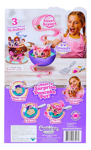Cookeez Makery Pancake Treatz Flip The Push Pan Frigideira