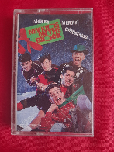 New Kids On The Block,cassette Merry Chriistmas/excelente 