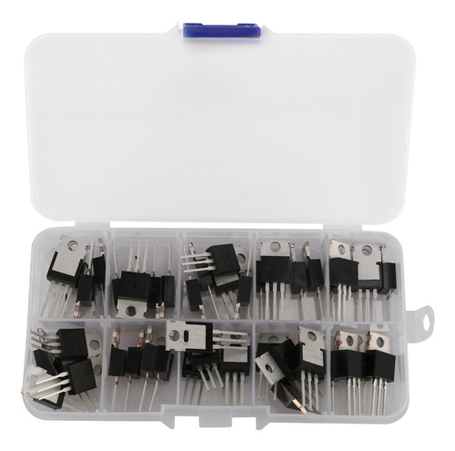 Kit Surtido De Transistores Mosfet De La Serie Irf, 50 Pieza