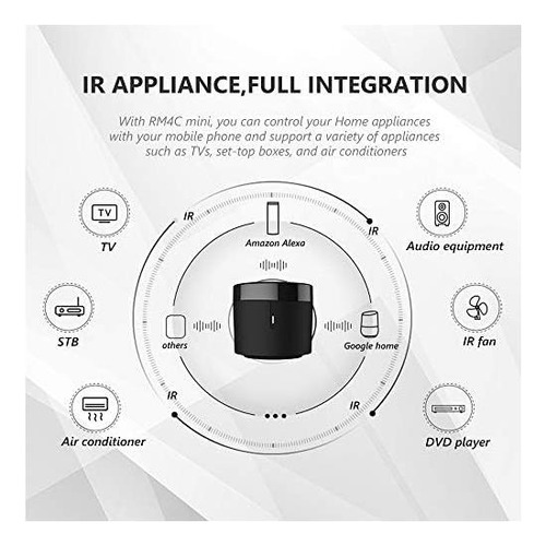 Mando A Distancia Universal Broadlink Rm4 Mini Ir (solo Wi-f