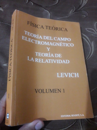 Libro Teoría Del Campo Electromagnética Y Relatividad Levich