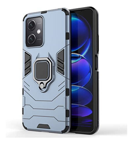 Funda Para Xiaomi Redmi Note 12 5g Azul Plastico