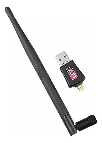 Antena Wifi - De 600mbps, Potente, Plug And Play - Usb 2.0