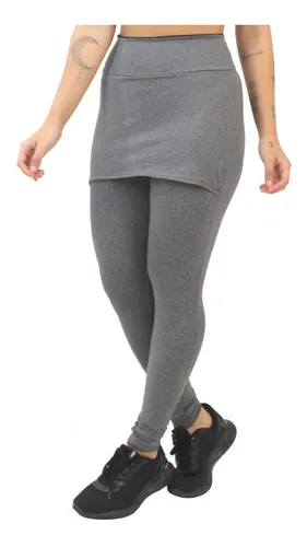 Calça hotsell saia academia