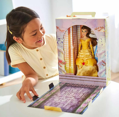 Bella Y La Bestia Set Muñeca Story Doll Disney Store