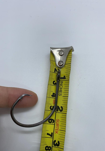 Pesca Pez Vela Anzuelo Billfish Sz 9/0 Linea Mar Señuelo