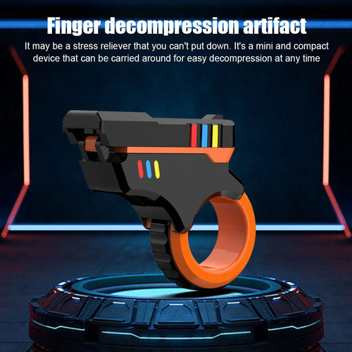 Juguete Deslizador De Dedos Edc Fidget Spinner 3d Con Descom