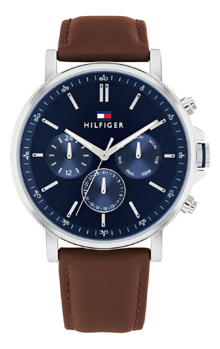 Reloj Para Hombre Tommy Hilfiger Tyson 1710585 Marrón
