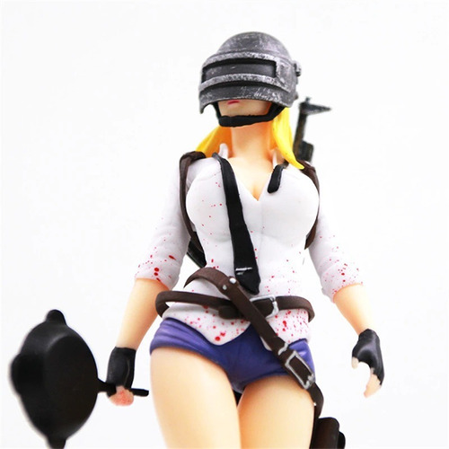 Personaje Pubg Equipado De 18 Cm. - Muñeco De Acción