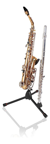 Soporte De Base Redonda Con Peso Vertical Para Saxofon