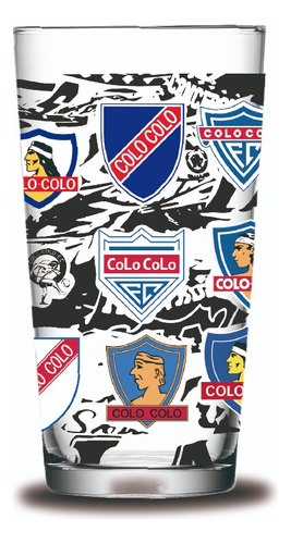 Vaso Diseño Envolvente Colo Colo Eterno Campeon