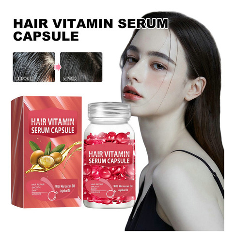 Cápsulas Vitamina Sevich Smooth Silky Hair Quer Complex , 3x