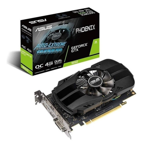 Imagem 1 de 2 de Placa de vídeo Nvidia Asus  Phoenix GeForce GTX 16 Series GTX 1650 PH-GTX1650-O4G OC Edition 4GB
