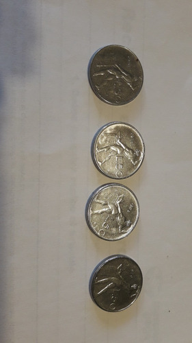 Moneda De Italia 50 Liras 1961 /1978 /1979 (Usado)