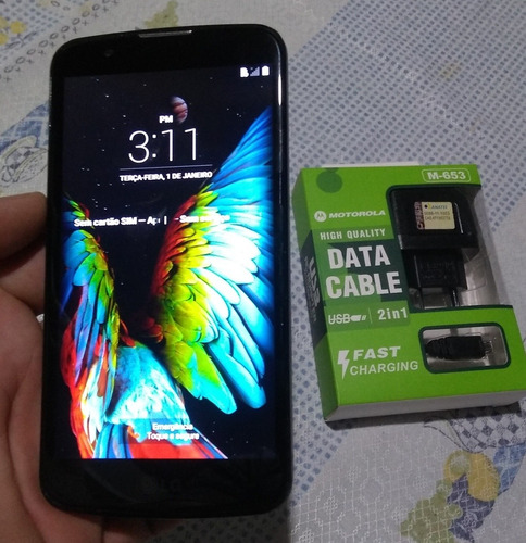 Smartphone LG K10 Lte K430 16gb 4g 13mp Azul