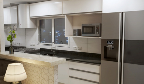 Imagem 5 de 13 de Apartamento 2 Dormitórios Lazer Completo Guilhermina Amf31