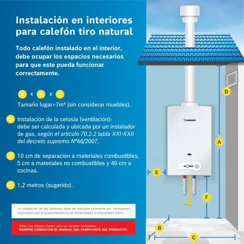Calefont A Gas Glp 11 Litros Bosch