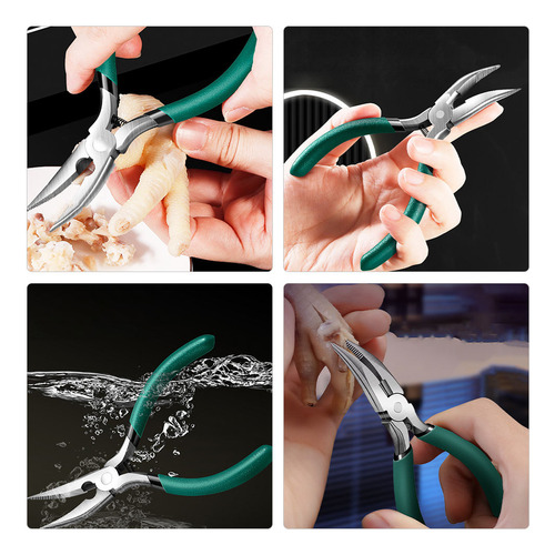 Pinzas De Acero Inoxidable Para Quitar Huesos De Pescado