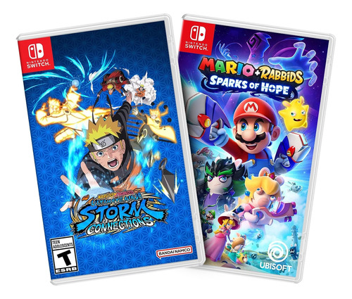 Combo Mario Rabbids Sparks Of Hope + Naruto Connections Sw