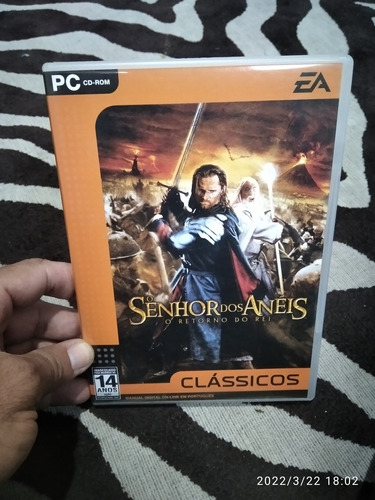 Jogo Pc O Senhor Dos Anéis O Retorno Do Rei 