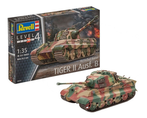 Tanque Tiger Ii Ausf. B - Escala 1/35 Revell 03249