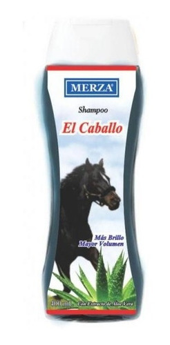 Shampoo El Caballo Crecimiento Volumen Con Aloe Vera 