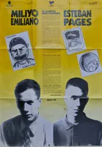 Comprar Afiche Emiliano Miliyo - Esteban Pages \u002F Diseño: Luis Wells