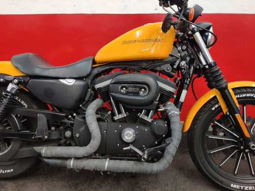Harley Davidson Sportster Xl 883 N Iron Abs 2011 Amarela