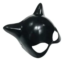 Comprar Mascara Mulher Gato Preta Em Fibra Cabeça Cosplay Fantasia