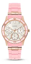 Comprar Reloj De Dama Guess W1157l6  Correa De Silicona