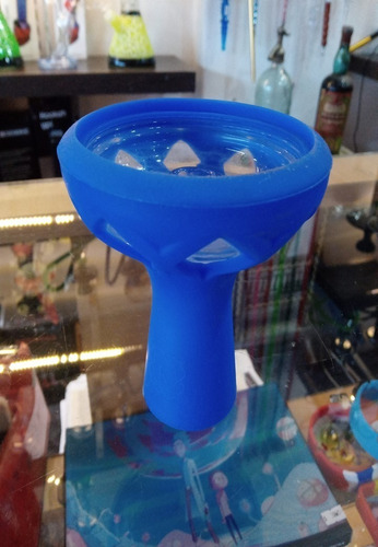 Rosh Silicona Con Vidrio, Gestor De Calor Shisha