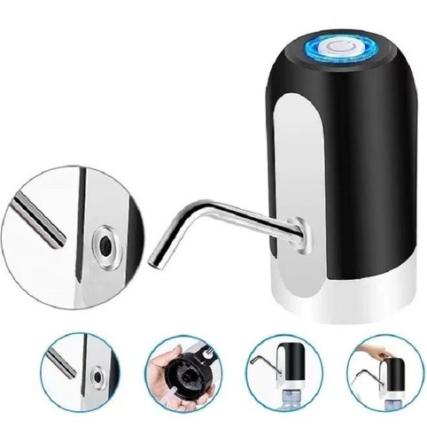 Dispensador Automático De Agua Usb, Bomba Recargable