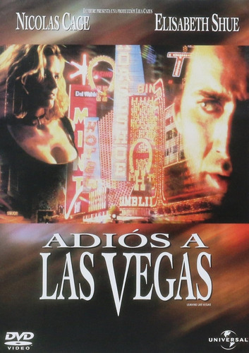 Adiós A Las Vegas | Dvd Nicolas Cage Película