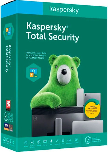 Kaspersky Total Security Premium | 3 Dispositivos | 2 Años