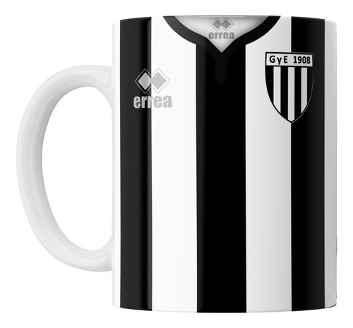 Taza Cerámica Futbol Gimnasia Y Esgrima De Mendoza Camiseta