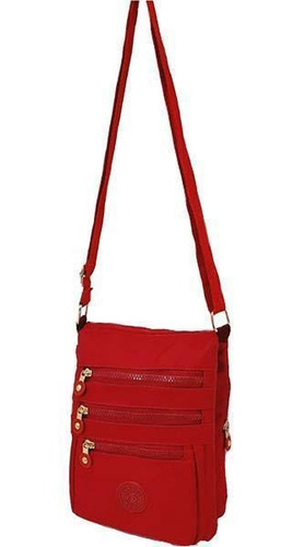 Bolsa Feminina Tactel Transversal Varios Bolsos Ty783