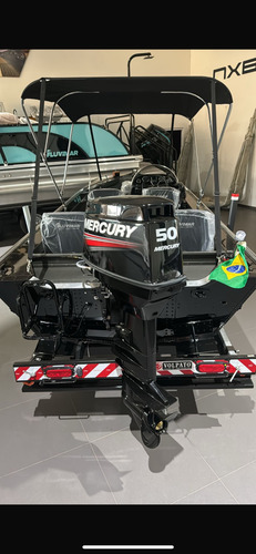 Lancha Fluvimar Comanche + Motor De Popa Mercury 50hp
