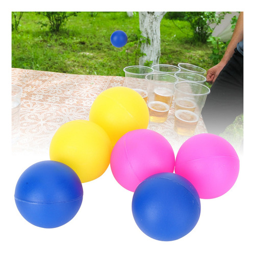 Pelota De Playa De Pvc 6pcs/set Raqueta De Juguete De Protec