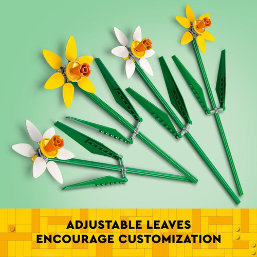 Lego Kit De Construcción De Flores De Loto