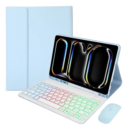 Capa Teclado Retroiluminado Para iPad Pro 11 M5 M4 2025 2024