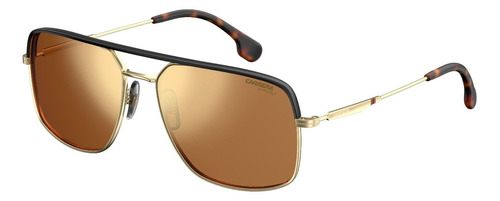 Lentes De Sol Carrera 152/s J5gk1 Café Dorado Negro Unisex* Color Cafe-Dorado Lente Marrón claro Diseño Mirror