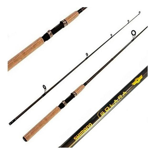 Vara de pesca Shimano Solara, 6,6 pés, 8-17 libras, 2 peças