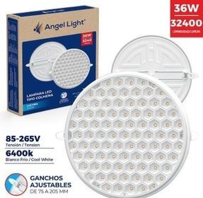 Panel Led Tipo Colmena Angel Light De 36w Mayor Y Detal 