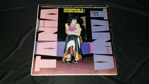 Tania Inimitable Lp Vinilo Balada Bolero